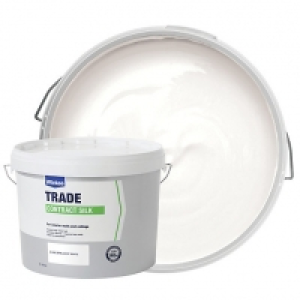 Wickes  Wickes Contract Silk Emulsion Paint - Pure Brilliant White 1