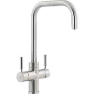 Abode Protex 3 in 1 Steaming Water Monobloc Sink Tap - Brush