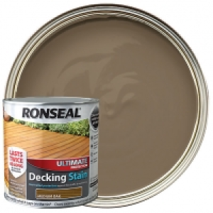 Ronseal Ultimate Protection Decking Stain - Medium Oak 2.5L £32.00