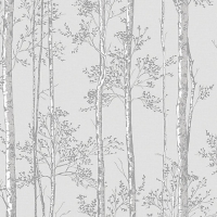Wickes  Superfresco Easy Branches Wallpaper Grey - 10m