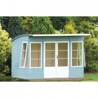 Wickes  Shire 10 x 6 ft Orchid Curved Roof Double Door Summerhouse