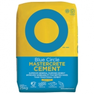 Blue Circle Mastercrete Cement - 25kg £4.70