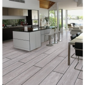 Wickes Kielder Light Grey Wood Effect Porcelain Wall & Floor £11.74