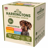 Wilko  Harringtons Wet Dog Food Variety Pack 4x400g