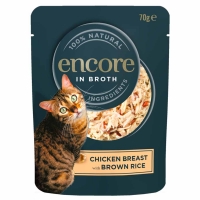 Wilko  Encore Chicken Breast With Brown Rice Cat Food 70g
