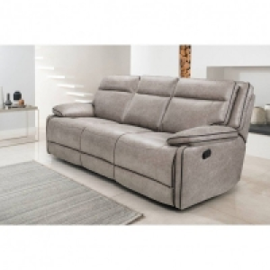 JTF  Cheltenham 3 Seater Recliner Sofa Grey