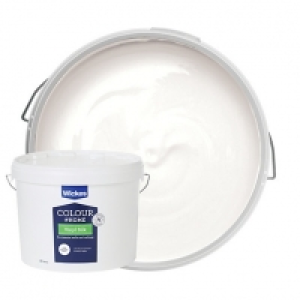 Wickes Colour @ Home Vinyl Silk Emulsion Paint - Brilliant W &pound;18.00