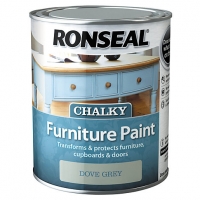 Wickes  Ronseal Chalky Furniture Paint - Dove Grey 750ml