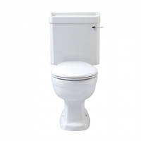 Wickes  Wickes Hamilton Toilet Pan, Cistern & Lever & Soft Close Toi
