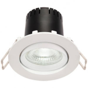 Saxby Integrated LED Adjustable Cool White Dimmable Downligh £8.00