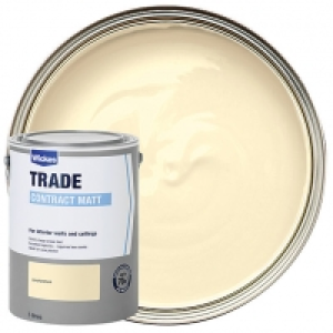 Wickes  Wickes Contract Matt Emulsion Paint - Gardenia 5L