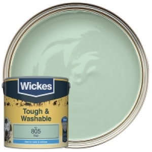 Wickes Sage - No. 805 Tough & Washable Matt Emulsion Paint - £16.00