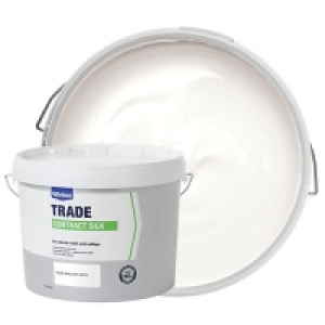 Wickes Trade Contract Silk Emulsion Pure Brilliant White 10L £17.00