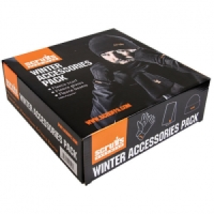 Scruffs Winter Accessories Hat-Scarf-Glove Pack Black - One