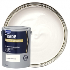 Wickes Trade Acrylic Eggshell Emulsion Paint - Pure Brillian £20.00