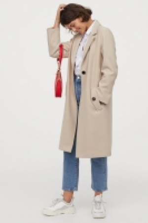 HM  Straight-style coat