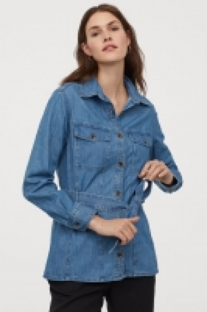 Denim shirt jacket £12.00