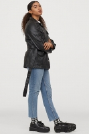 HM  Tie-belt jacket
