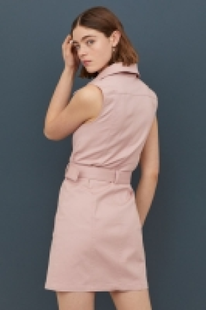 HM  Twill biker dress