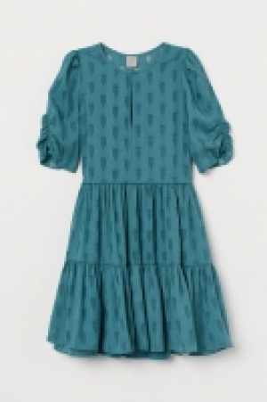 Puff-sleeved dress £30.00