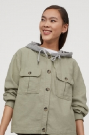 Hooded shirt jacket £12.00