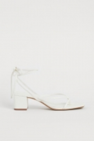Tie-strap sandals £17.00