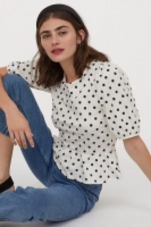 Modal-blend peplum top £10.00
