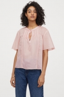 HM  Pin-tuck cotton blouse