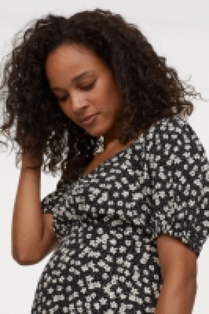 MAMA Puff-sleeved blouse £9.00