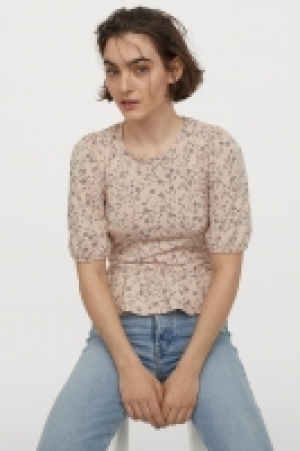 Modal-blend peplum top £9.00