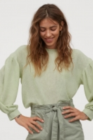 Puff-sleeved jumper £7.00