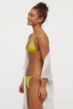 Padded triangle bikini top £6.00