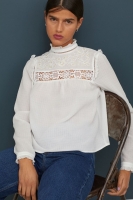 HM  Blouse with embroidery