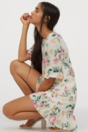 Flounce-trimmed dress £11.00