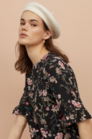Flounce-trimmed dress £10.00