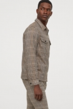 Checked shirt jacket £12.00