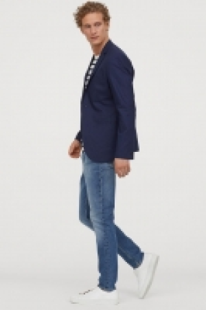 Linen-blend jacket Slim Fit £20.00