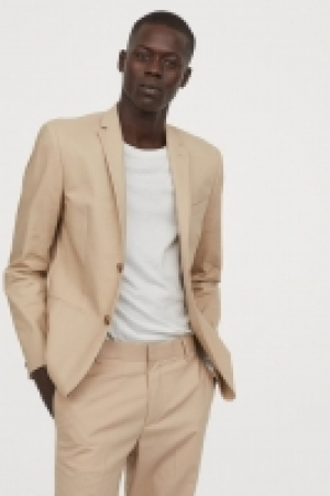 Linen-blend jacket Slim Fit £25.00