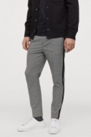 Side-striped suit trousers £15.00