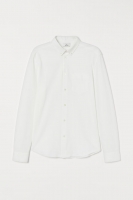 HM  Pima cotton piqué shirt