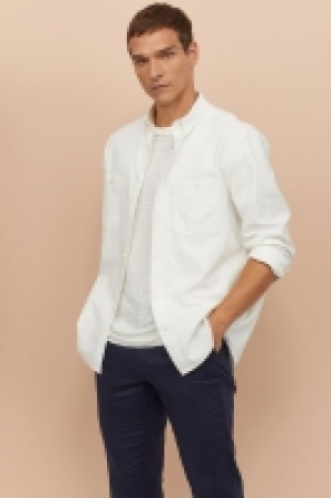 Linen-blend shirt £30.00