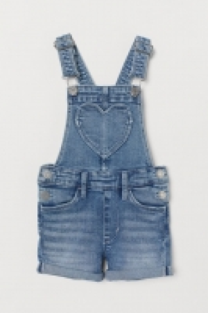 Denim dungaree shorts £10.00