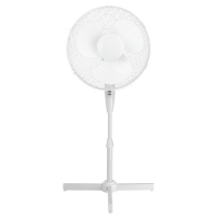 Partridges Status Status 16 inch Stand Fan, White Pedestal Fan