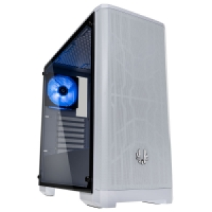 Overclockers Bitfenix Bitfenix Nova Mesh TG Midi-Tower - White