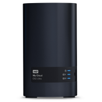 Overclockers Wd WD My Cloud EX2 Ultra 2-Bay Network Attached Storage - 8TB (