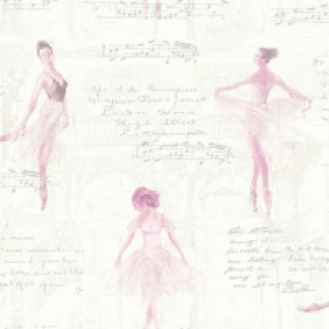 Arthouse Wallpaper Pirouette Pink £10.40