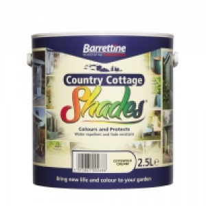 JTF  Barrettine Country Cottage Shades Cream 2.5L