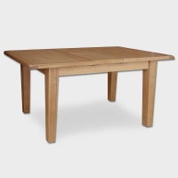 QDStores  Cotswold Extending Dining Table Oak 4/6 Seater