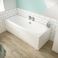 Wickes  Forenza Double Ended Bath - 1800 x 800mm