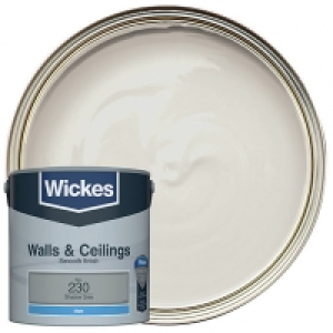 Wickes Shadow Grey - No. 230 Vinyl Matt Emulsion Paint - 2.5